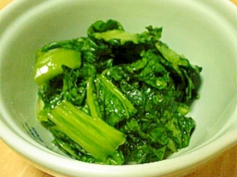 放置で簡単!青高菜の浅漬け!